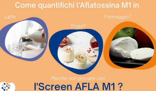 Aflatossina M1 nel latte – e non solo: tutte le applicazioni di I’screen AFLA M1